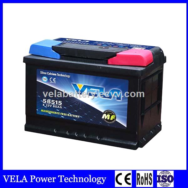 Top Selling Best Price DIN85 MF Lead Acid Car Battery For Car Starting