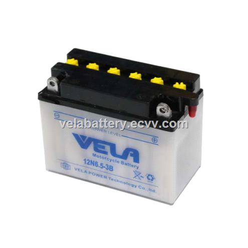 Good Quality 12N653B Dry Charged Lead Acid Motorcycle Battery