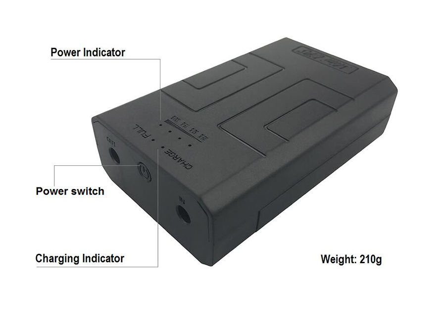 12V 2A backup portable mini ups 24w for Security Monitoring Alarm