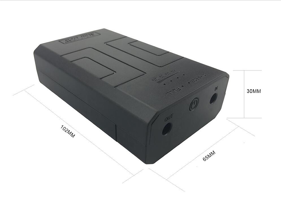12V 2A backup portable mini ups 24w for Security Monitoring Alarm