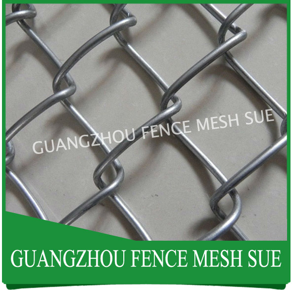 5050mm diamond wire netting school Stadium chain link fence