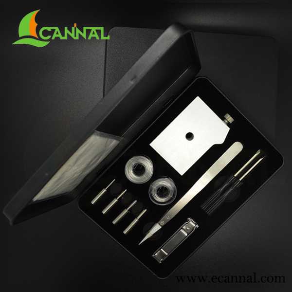 Ecannal RDA RBA ecig drippers coil jig DIY tool kit