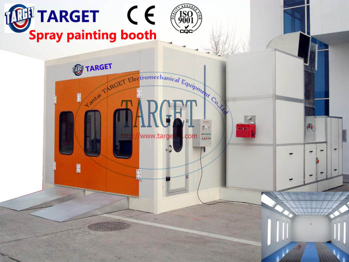 Spray booth painting booth