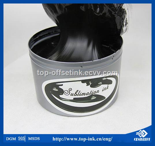 Offset printing ink for sublimation ink