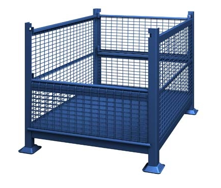 Warehouse roll cagemobile rackroll container