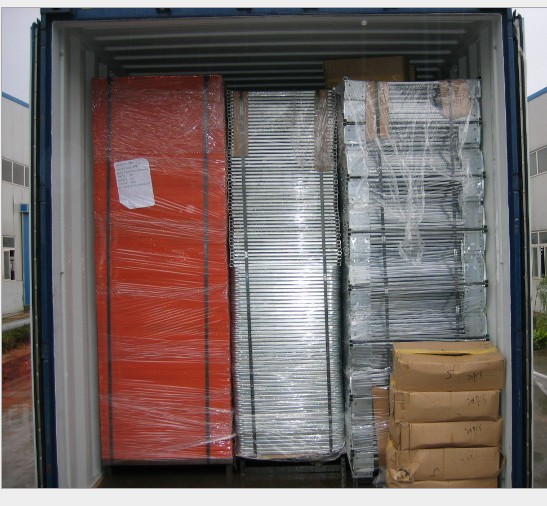 Warehouse roll cagemobile rackroll container