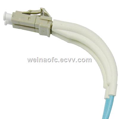 Fiber optic patch cable pigtail LC Bending Angle 90 degrees OM3 duplex