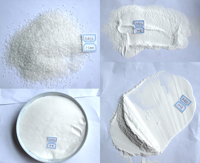 Abrasive grade white fused aluminacorundum
