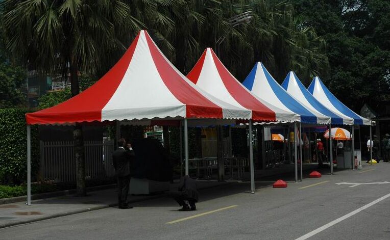 hard pressed aluminium pagoda tent for outdoor event show