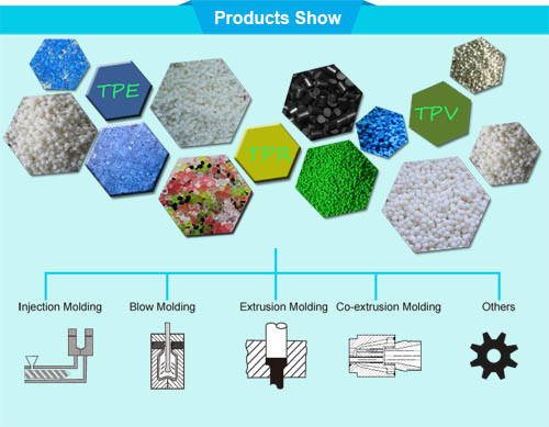 Halogen Free FlameRetardant TPE granules for wire and cable