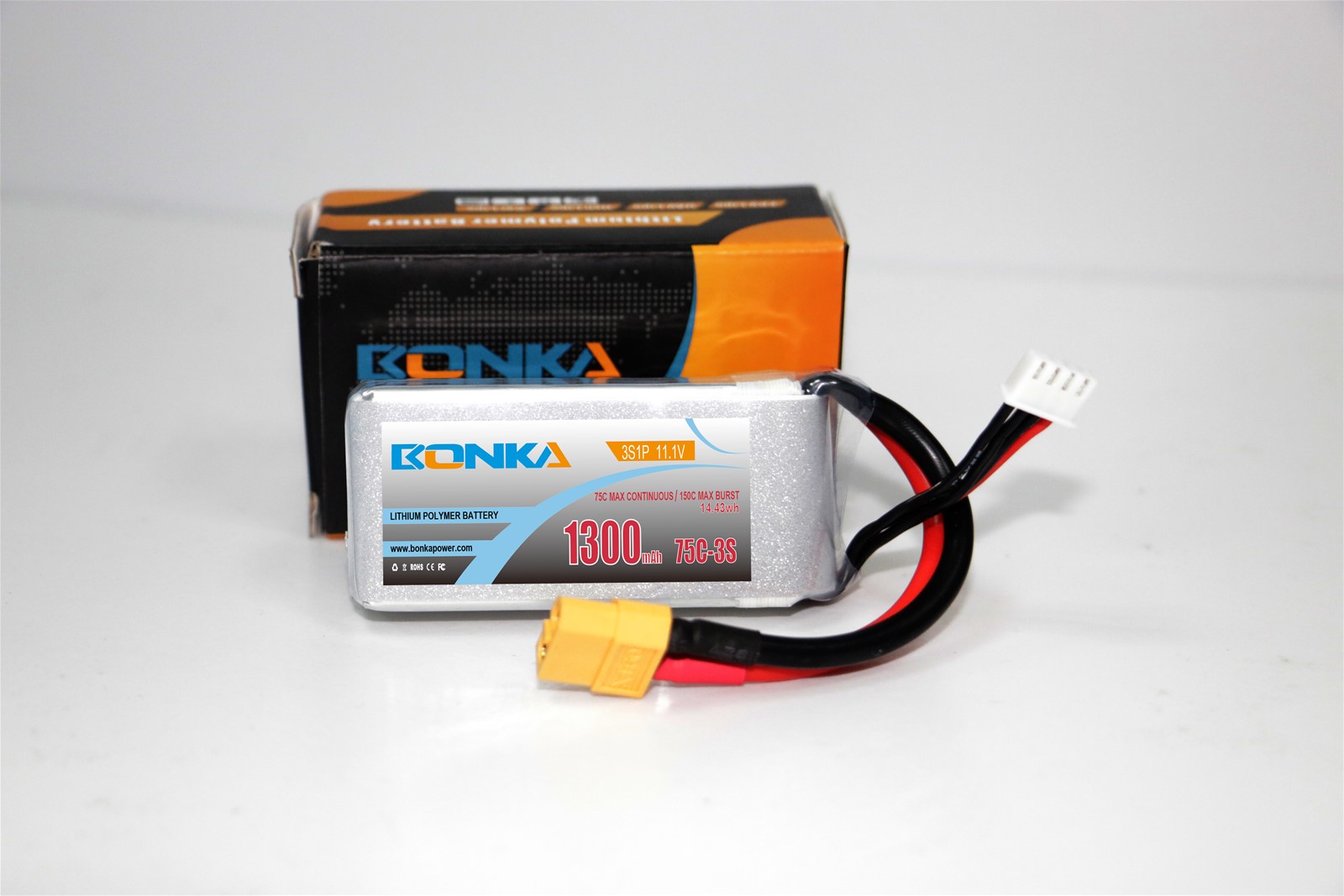 Bonka 1300Mah 75C 3S Lipo