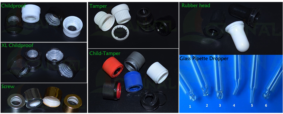 Ecannal ecig liquid use 30ml rectangle glass bottles