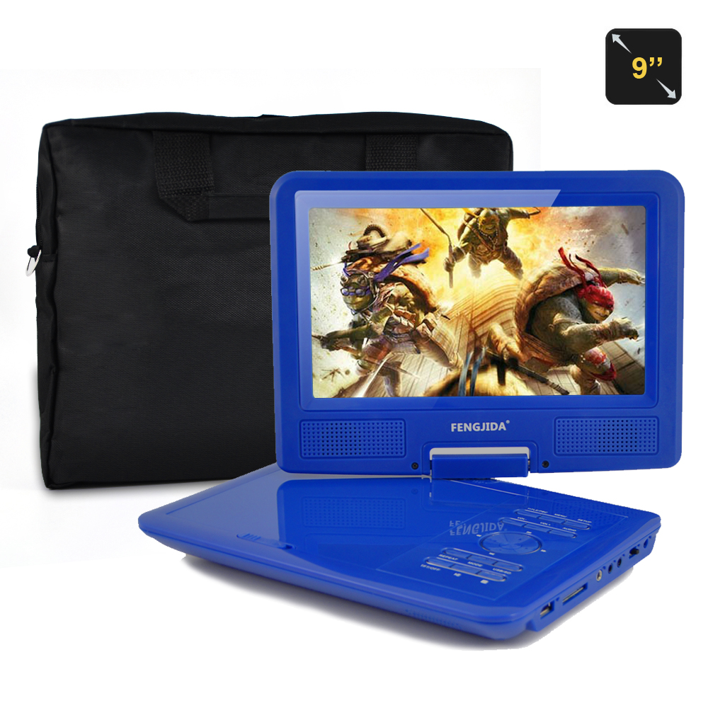 FJD 960B portable dvd player with av input