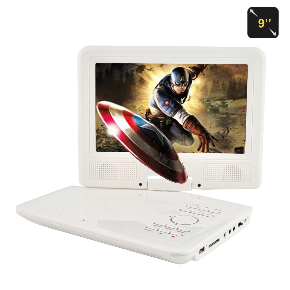 FJD 960B portable dvd player with av input