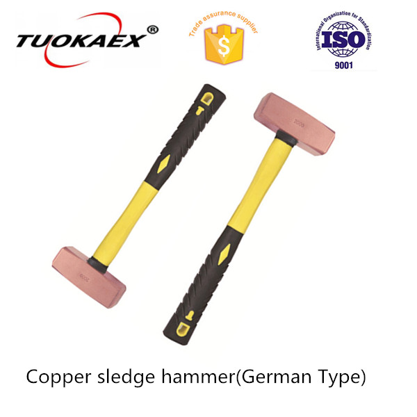 Non sparking tools copper sledge hammerGerman Type