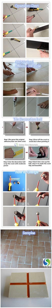 Singrout carbide grout removal hand chisel