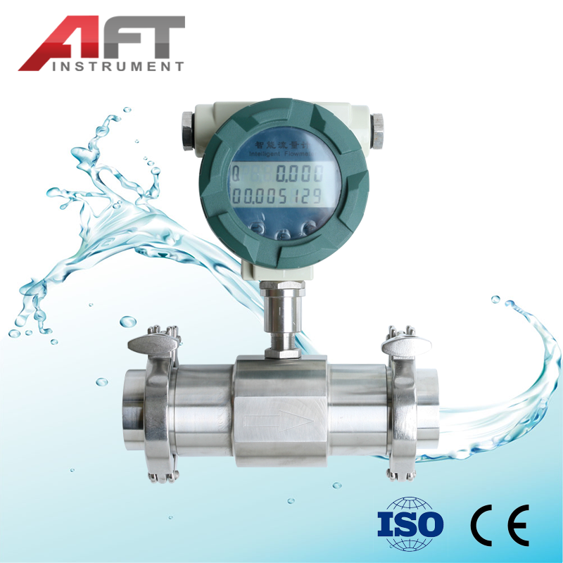 low cost Threaded Turbine Flow Meter for liquid and gas