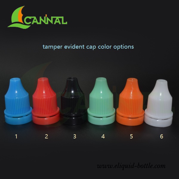 Ecannal Tamper Evident Dropper PET E Juice Bottles