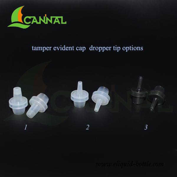 Ecannal Tamper Evident Dropper PET E Juice Bottles