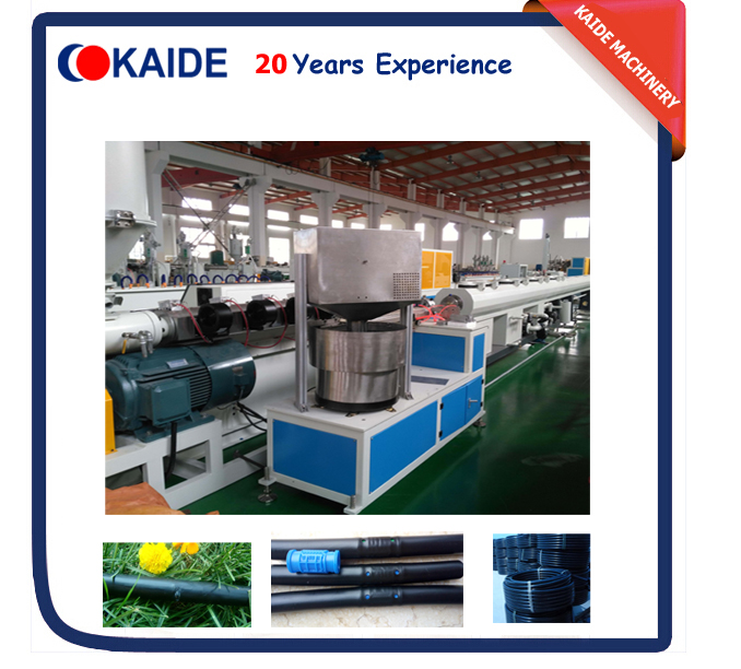 HDPERound Drip Irrigation Pipe Production Line