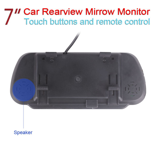 7 Car Rearview Mirrow Monitor with USB SD MP5 Bluetooth FM Transmitter L720