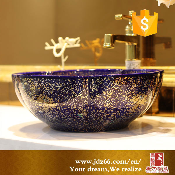 High quality countertop ceramic bathroom wash basin sink