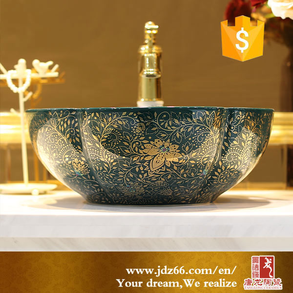 High quality countertop ceramic bathroom wash basin sink