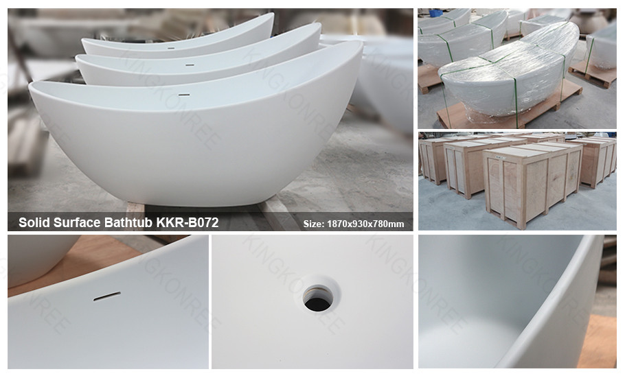 freestanding classic acrylic spa bathtub