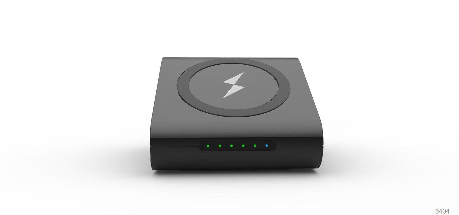 CYSPO G800 Qi Certificated Wireless Charging Stand with 10400 mAh Power Bank