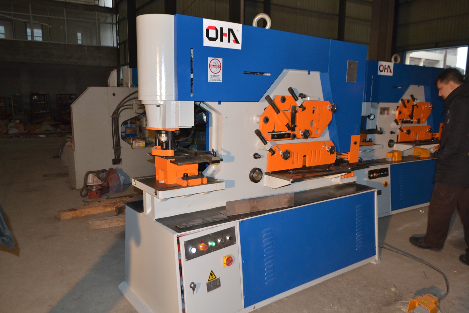 OHA Q35Y series Hydraulic Iron Worker Q35Y16 price for sale