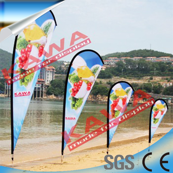 Spoon feather beach flag