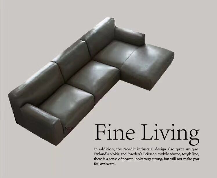 2016 Italy Popular Modern Living Room Leather Sofa