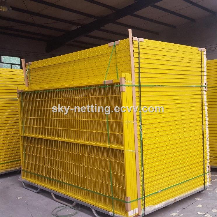 6X10ft size powder coated Canadian temporary fence temporary fence panel for rent sale