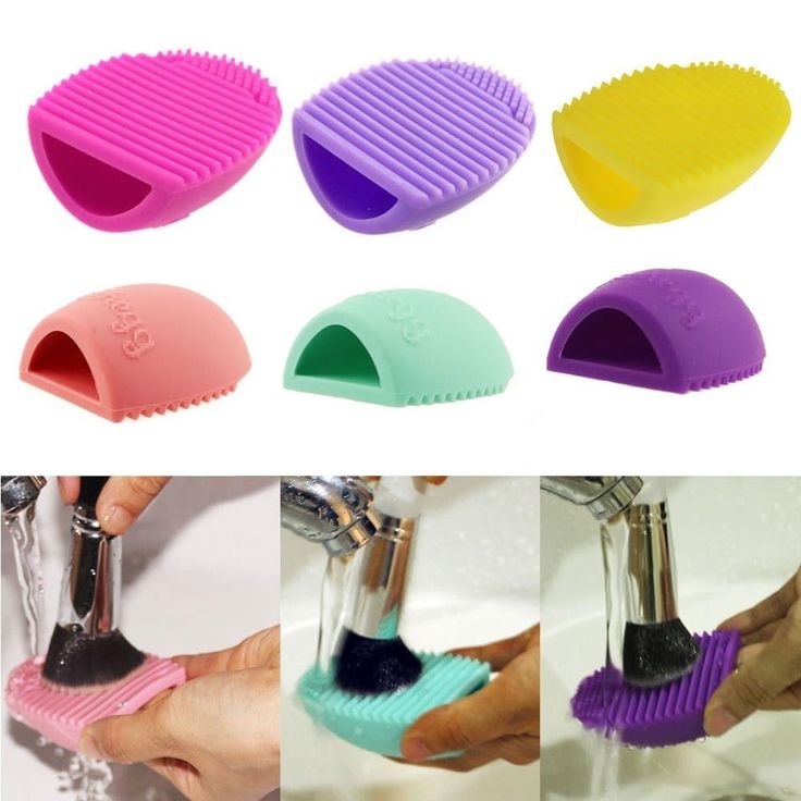 hot selling silicone brush egg makeup comestic brush cleanner
