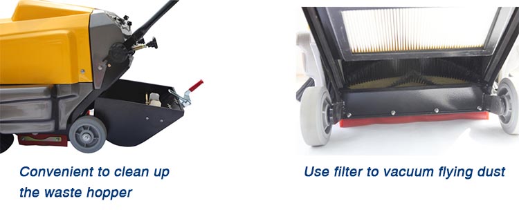 hand push sweeper MNP100A manual type