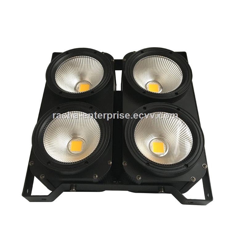 Rasha Studio Blinder 4 Head 200W WhiteWarmwhite 2in1 COB Audience LED Blinder Light