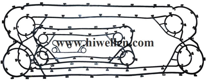 Gasketed plate heat exchanger