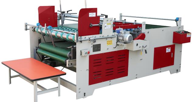 Semi automatic folder gluer