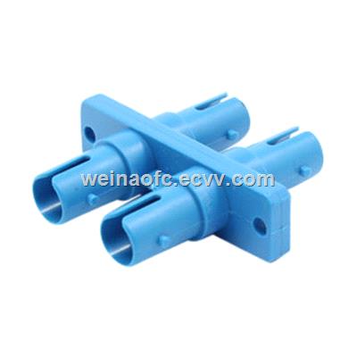 Fiber Optic Adapter STST duplex plastic housing