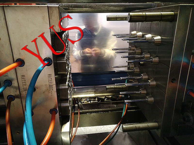 16cavity blood tube plastic injection mould hot runner medical mould