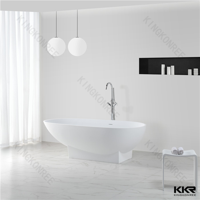 acrylic solid surface cheap free standing bathtub