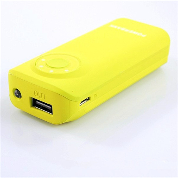 Promotional 5200mAh mobile power bank with flashlight
