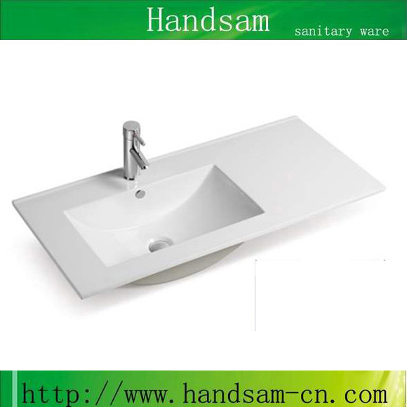 ceramics counter top bathroom wash hand basin sink