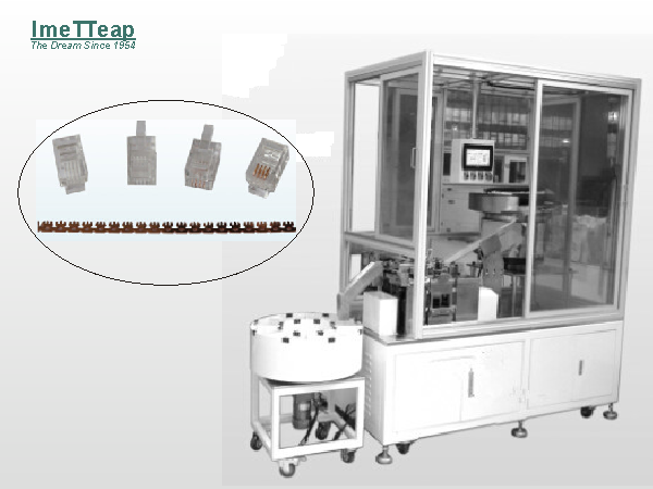 Automated High Speed Modular Plug Assembly Machine