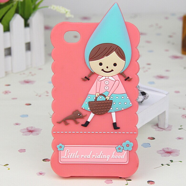 Factory Wholesale New Design Silicone Mobile Phone Case