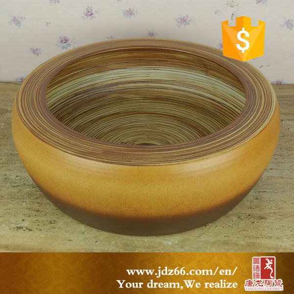 Price list ceramic big garden water basin