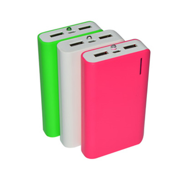 Rechargeable mobile power charger 6000mAh7800mAh