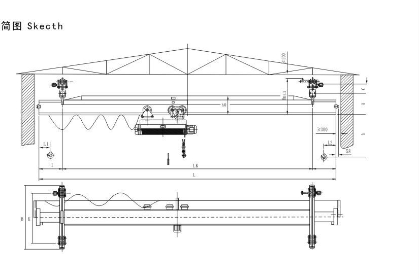 LX Explosion Proof Single Girder Crane 05 t5 t LX Explosion Proof Single Girder Crane 05 t5 t