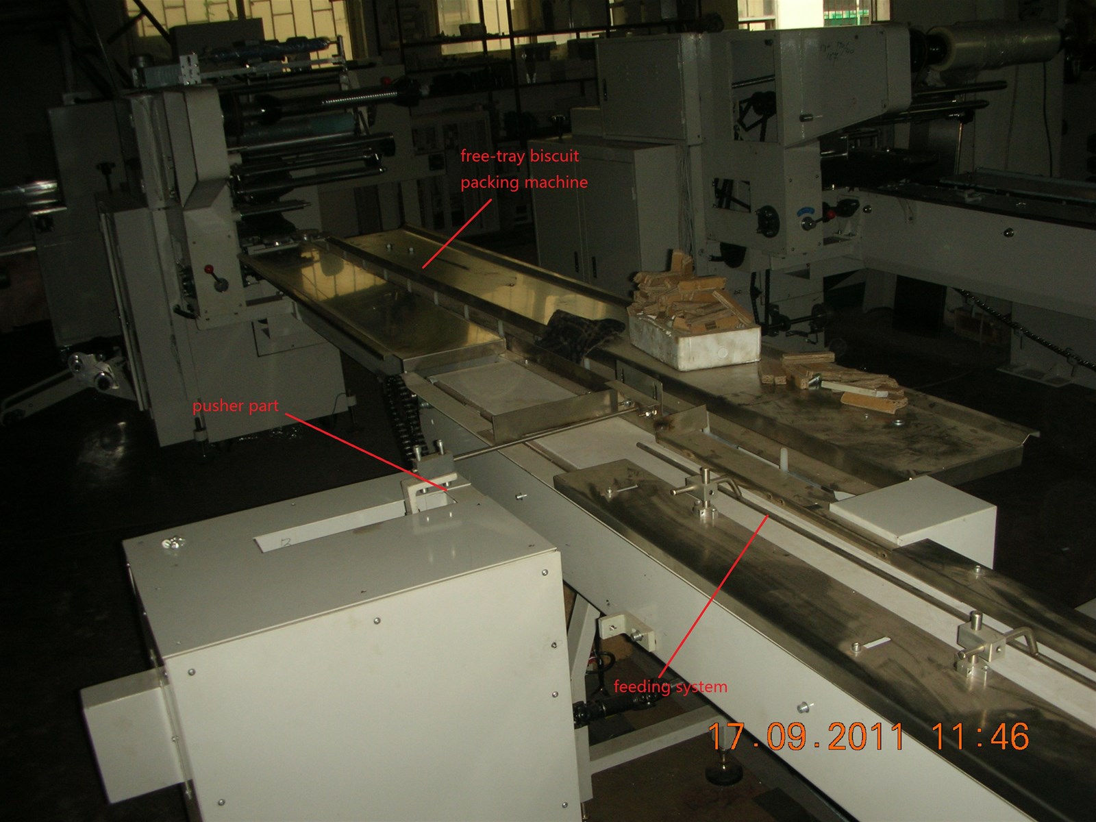 Freetray Biscuit Wrapping MachineCookies Packaging Machine