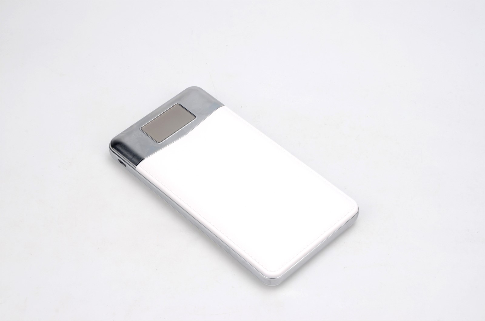 Double USB Fashion Leather Design Slim Power Bank 8000mAh